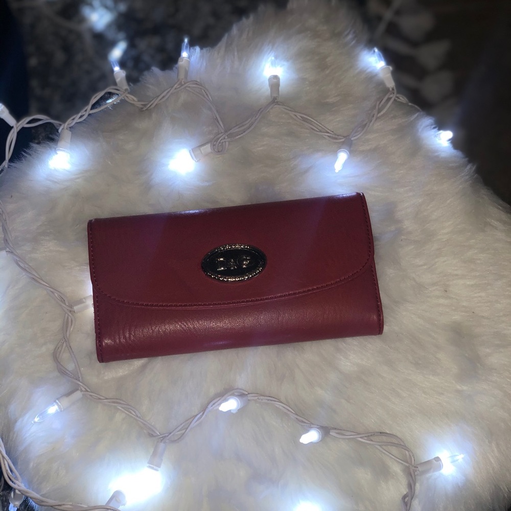 ❤️VINTAGE Dolce and Gabbana checkbook wallet ❤️